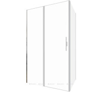 Душевое ограждение Allen Brau Priority 1200x900 мм браш серебро 3.31008.BA/3.31017.BA