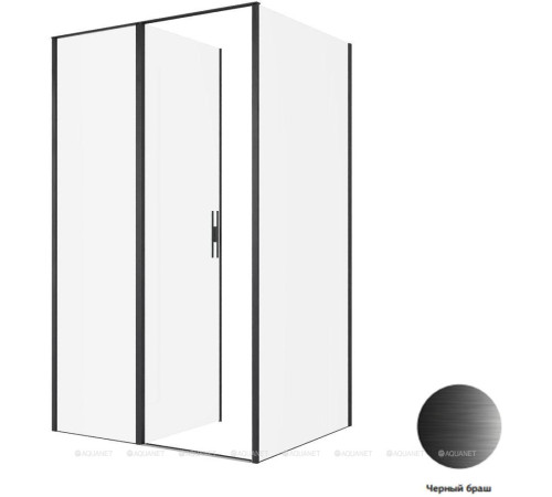 Душевое ограждение Allen Brau Priority 1200x900 мм браш черный 3.31009.BBA/3.31018.BBA