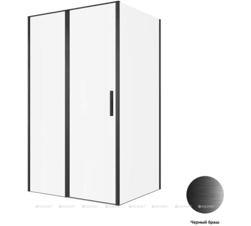 Душевое ограждение Allen Brau Priority 1200x900 мм браш черный 3.31009.BBA/3.31018.BBA