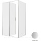 Душевое ограждение Allen Brau Priority 1200x900 мм 8 мм серебро браш 3.31032.BA/3.31044.BA