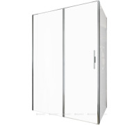 Душевое ограждение Allen Brau Priority 1400x1000 мм хром 3.31010.00/3.31019.00