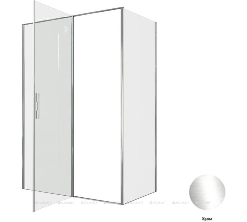 Душевое ограждение Allen Brau Priority 1400х800 мм 8 мм хром 3.31034.00/3.31040.00