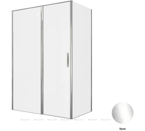 Душевое ограждение Allen Brau Priority 1400х800 мм 8 мм хром 3.31034.00/3.31040.00