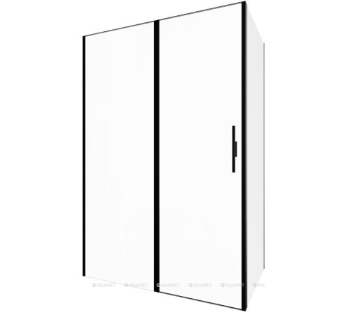 Душевое ограждение Allen Brau Priority 1400x900 мм браш черный 3.31012.BBA/3.31018.BBA