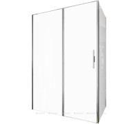 Душевое ограждение Allen Brau Priority 1400х900 мм 8 мм хром 3.31034.00/3.31043.00