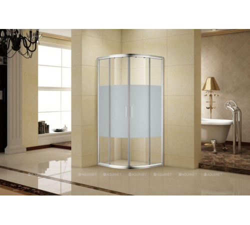 Душевое ограждение Aquanet Practic 900х900 мм хром полоска 6 мм AE10-Q-90x90U-CP