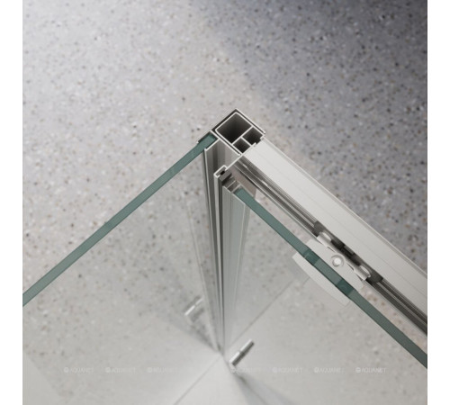 Душевой уголок BelBagno LUCE-AH-1-130/100-C-Cr 130x100 см хром прозрачное стекло LUCE-AH-1-130/100-C-Cr