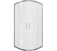 Душевой уголок Bravat Line 900х900х2000 мм четверть круга BS090.1201A