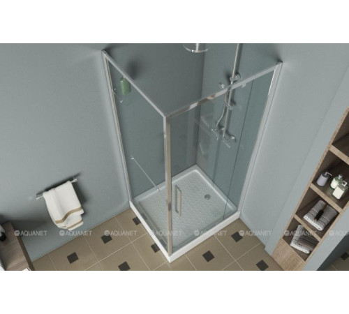 Душевой уголок Bravat Line квадратный 900х900х2000 мм 6 мм BS090.2116A