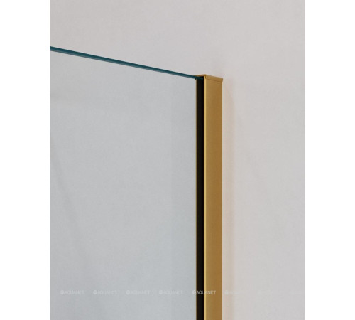 Душевой уголок Cezares Slider 90-100x100-110 см прозрачное стекло брашированное золото SLIDER-AH-2-90/100-100/110-C-BORO