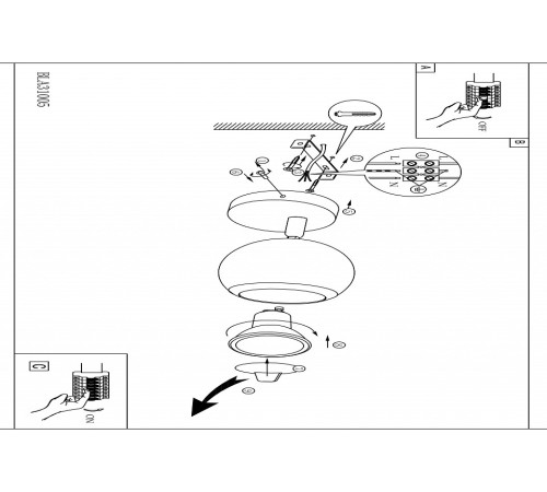 Спот Eglo Bimeda 31005