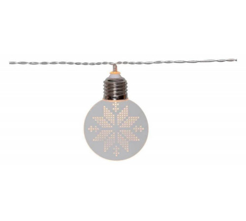 Гирлянда Нить Eglo Ornament 10LED на батарейках 411112