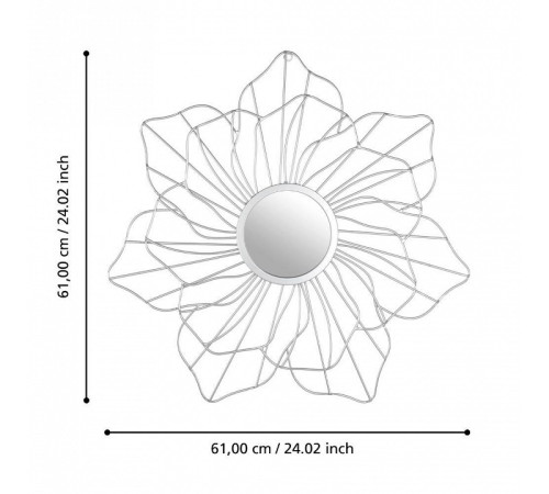 Зеркало настенное Eglo Esashi 425031