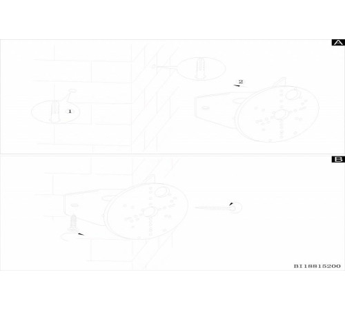 Крепление для уличных светильников Eglo ПРОМО 88152