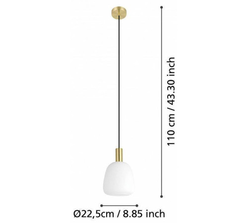Подвесной светильник Eglo Manzanares 900305