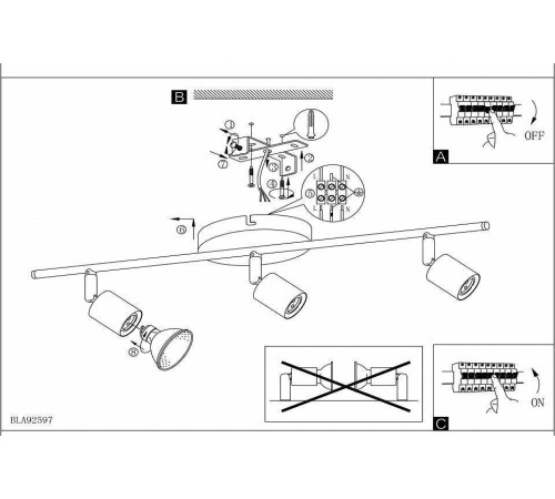 Спот Eglo ПРОМО Buzz-LED 92597
