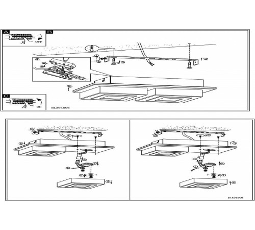 Накладной светильник Eglo ПРОМО Masiano 94506