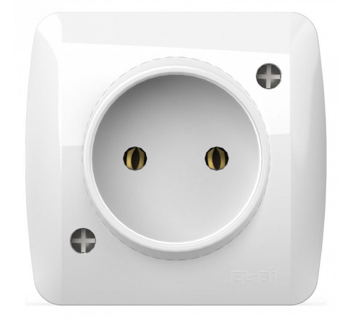Розетка без заземления Elbi Eleсtriс Alsu 7 504-010200-215