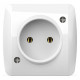 Розетка без заземления Elbi Eleсtriс Alsu 7 504-010200-215