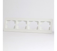 Рамка на 4 поста Elbi Eleсtriс Jazz 508-006200-228