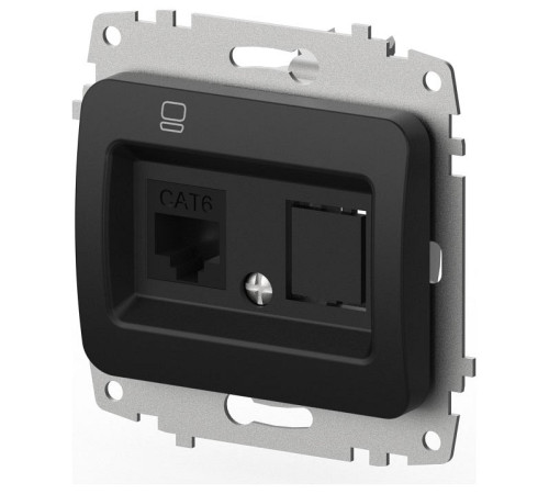 Розетка Ethernet RJ-45 без рамки Elbi Eleсtriс Jazz 607-004800-247