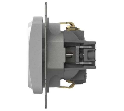 Розетка с заземлением, без рамки Elbi Eleсtriс Jazz 607-010200-217