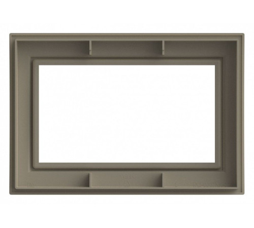 Рамка для двойной розетки Elbi Eleсtriс Zena 608-010300-907