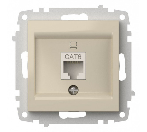 Розетка Ethernet RJ-45 без рамки Elbi Eleсtriс Zena Vega 609-010300-247