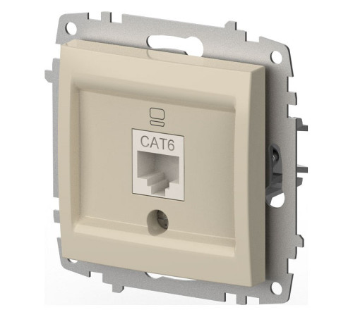 Розетка Ethernet RJ-45 без рамки Elbi Eleсtriс Zena Vega 609-010300-247