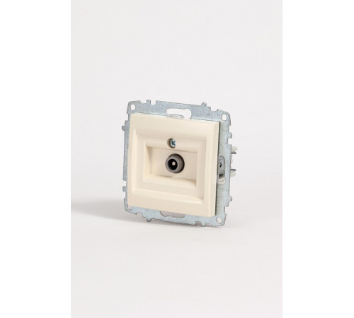 ТВ-розетка проходная без рамки Elbi Eleсtriс Zena Vega 609-010300-272