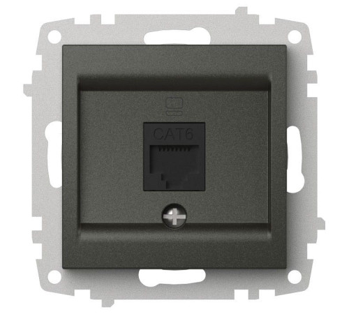 Розетка Ethernet RJ-45 без рамки Elbi Eleсtriс Zena Vega 609-011100-247