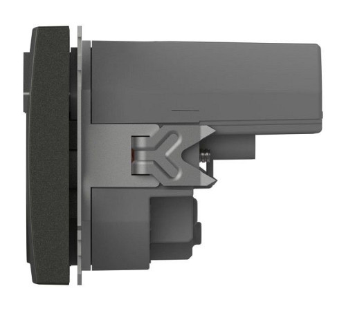 Розетка с заземлением и со шторкой и 2хUSB type A, без рамки Elbi Eleсtriс Zena Vega 609-011100-317