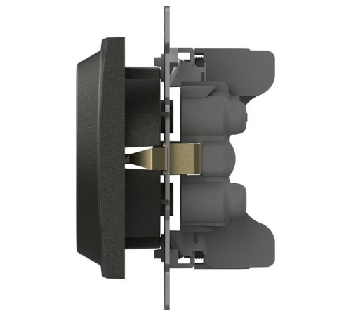 Розетка двойная с заземлением, без рамки Elbi Eleсtriс Zena Vega 609-011100-907