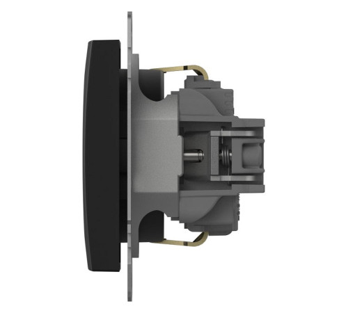 Розетка с заземлением и со шторкой, без рамки Elbi Eleсtriс Zena Vega 609-014800-243