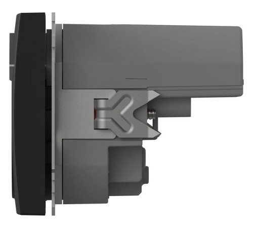 Розетка с заземлением и со шторкой и 2хUSB type A, без рамки Elbi Eleсtriс Zena Vega 609-014800-317