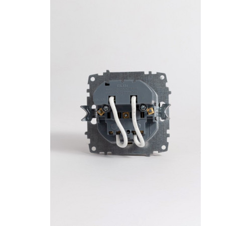Розетка с заземлением и со шторкой и 2хUSB type A, без рамки Elbi Eleсtriс Zena Vega 609-014800-317