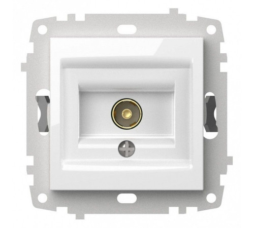 ТВ-розетка оконечная без рамки Elbi Eleсtriс Zena Vega 609-015600-246