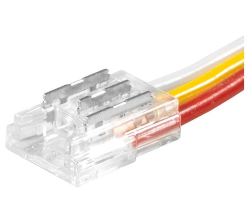 Соединитель лент линейный жесткий ELFLED STD Conn-3p/w-SMD-8mm