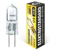 Лампа галогеновая Elektrostandard G4 12V G4 35Вт 2700K a025173