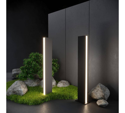 Наземный низкий светильник Elektrostandard Flat a053316