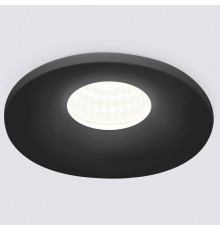 Встраиваемый светильник Elektrostandard 15270/LED черный/хром a056025