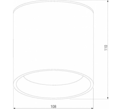 Накладной светильник Elektrostandard Light LED a056231