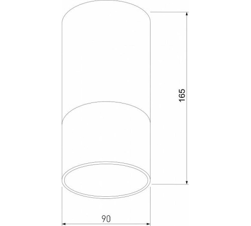 Накладной светильник Elektrostandard Light LED a057156