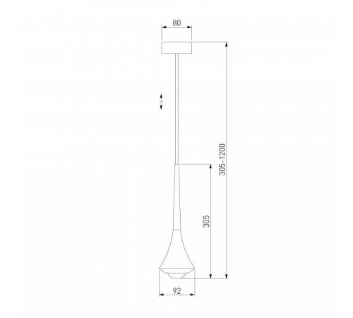 Подвесной светильник Elektrostandard Hill a060352