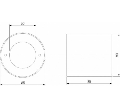 Накладной светильник Elektrostandard Orsa a062935