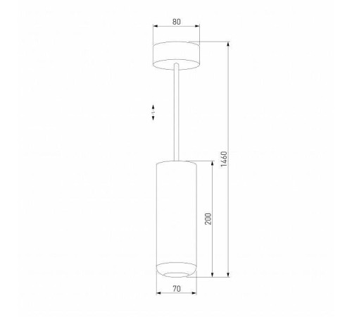 Подвесной светильник Elektrostandard Onde a064205