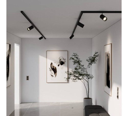 Соединитель угловой L-образный для треков накладных Elektrostandard Slim Magnetic a065259