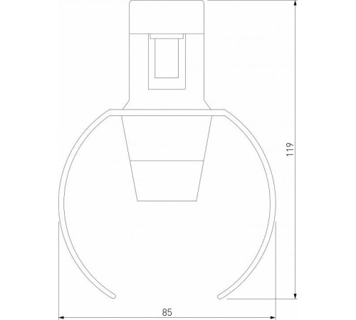 Накладной светильник Elektrostandard Esthetic Magnetic a065420