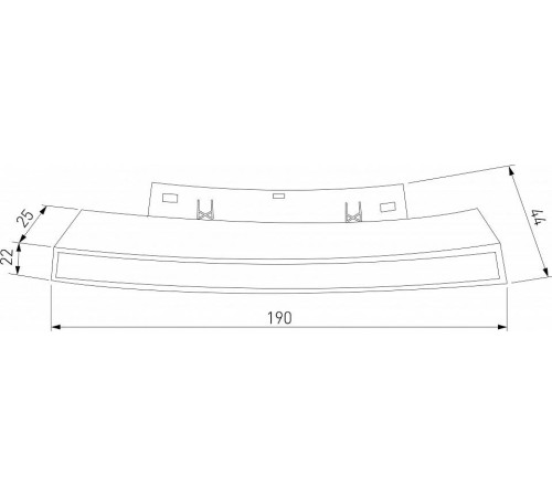 Встраиваемый светильник Elektrostandard Slim Magnetic a066509