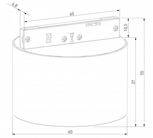 Накладной светильник Elektrostandard Mini Magnetic a067278